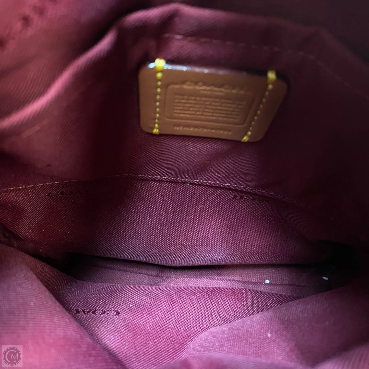 Crossbody Designer By Coach, Size: Medium