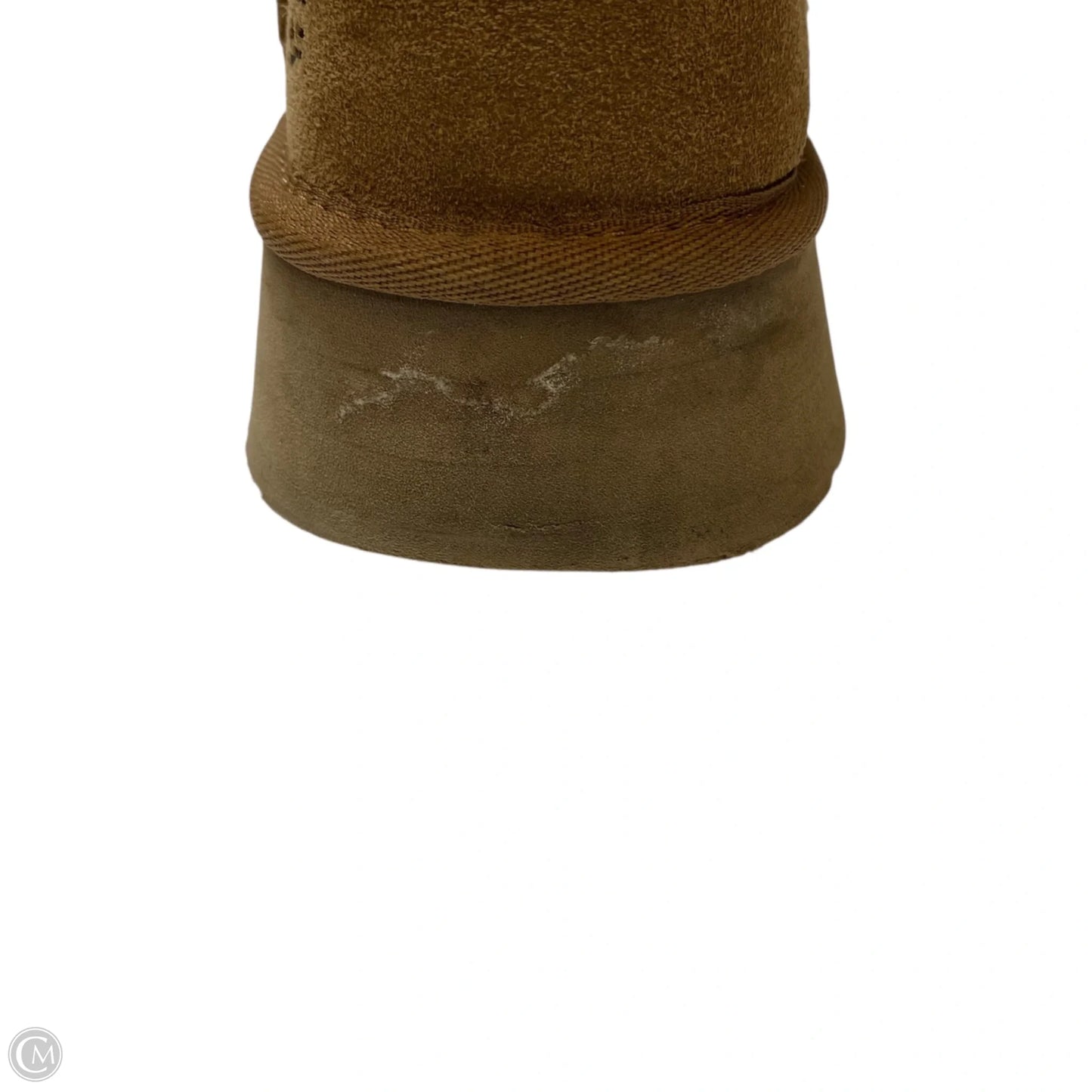 Boots Designer By Ugg In Brown, Size: 8