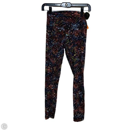 Athletic Leggings By Lululemon In Multi-colored, Size: S
