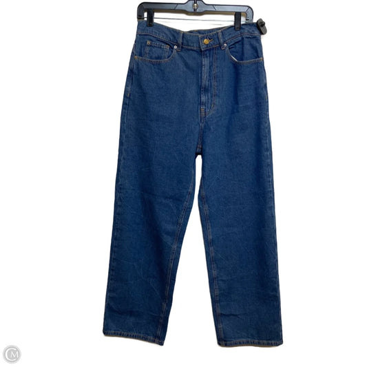 Jeans Straight By Bdg In Blue Denim, Size: 4