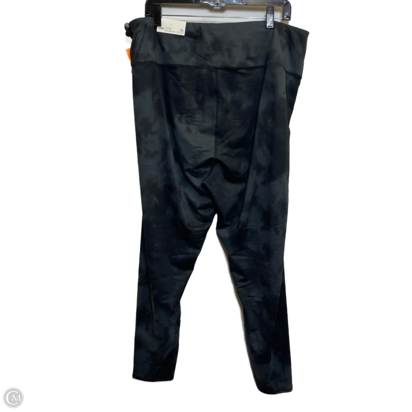 Athletic Leggings By Maurices In Grey, Size: 2x