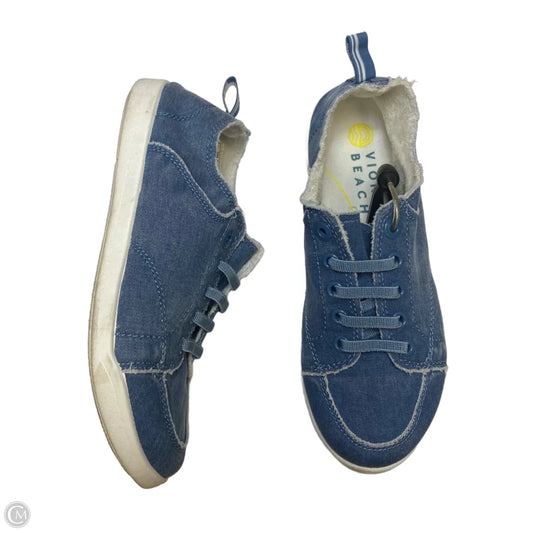 Shoes Sneakers By Vionic In Blue, Size: 6.5