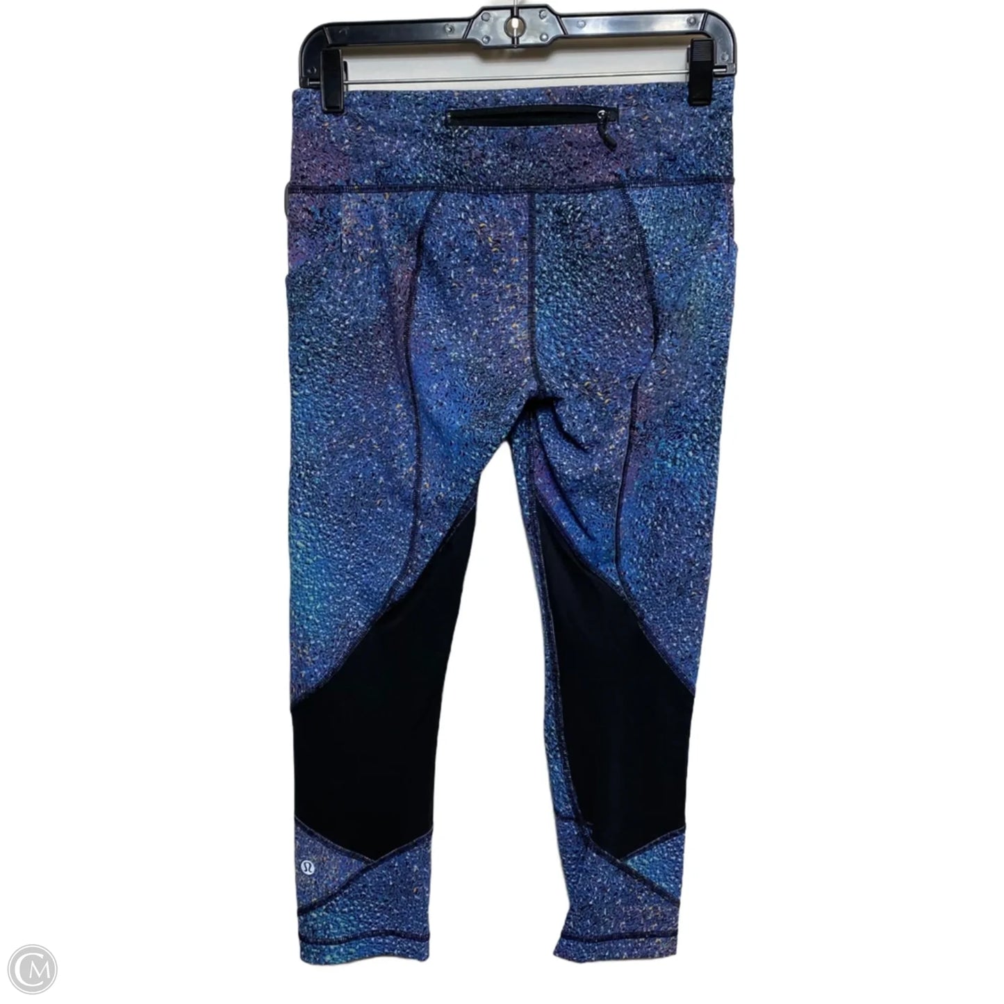 Athletic Leggings Designer By Lululemon In Blue, Size: M