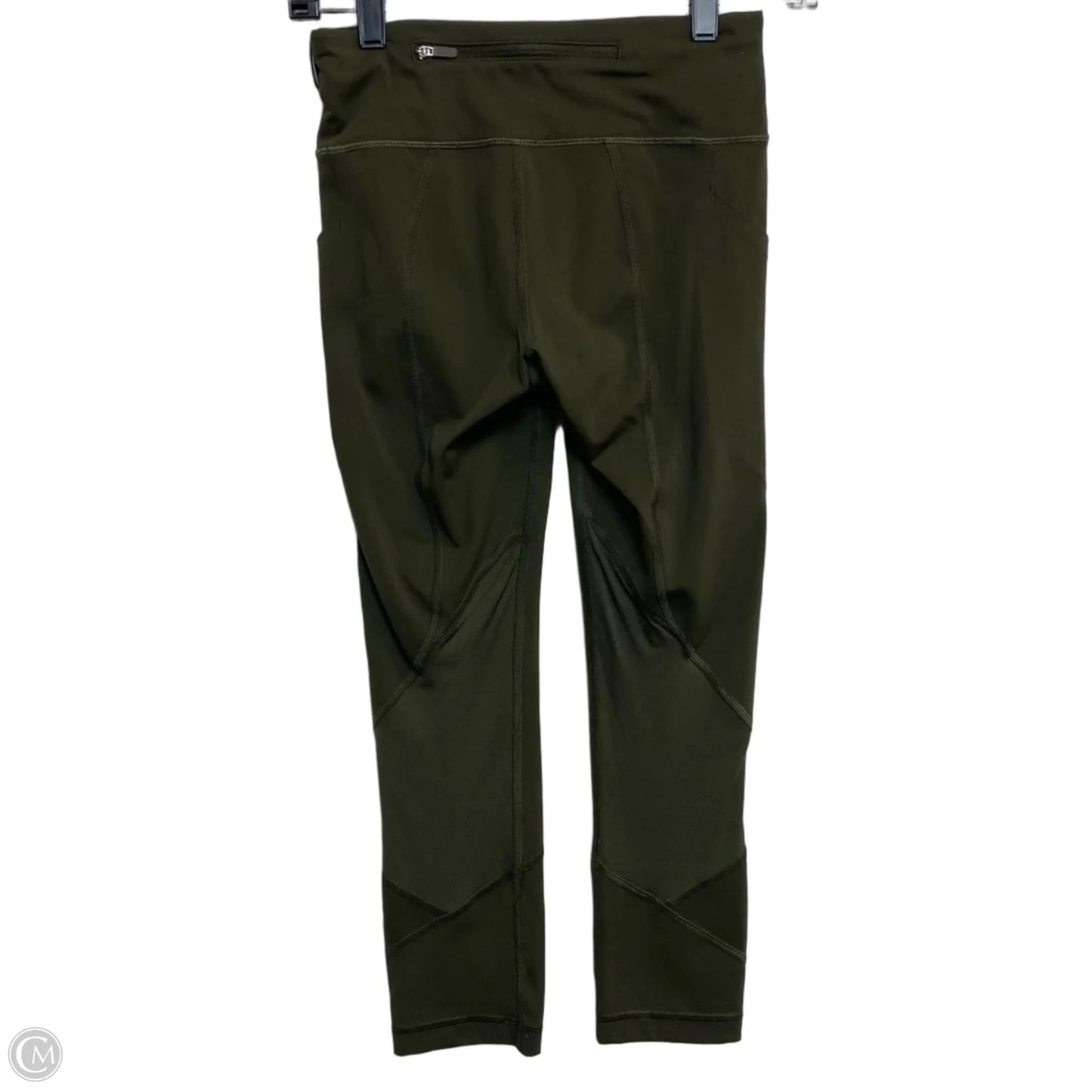 Athletic Leggings By Lululemon In Green, Size: Xs