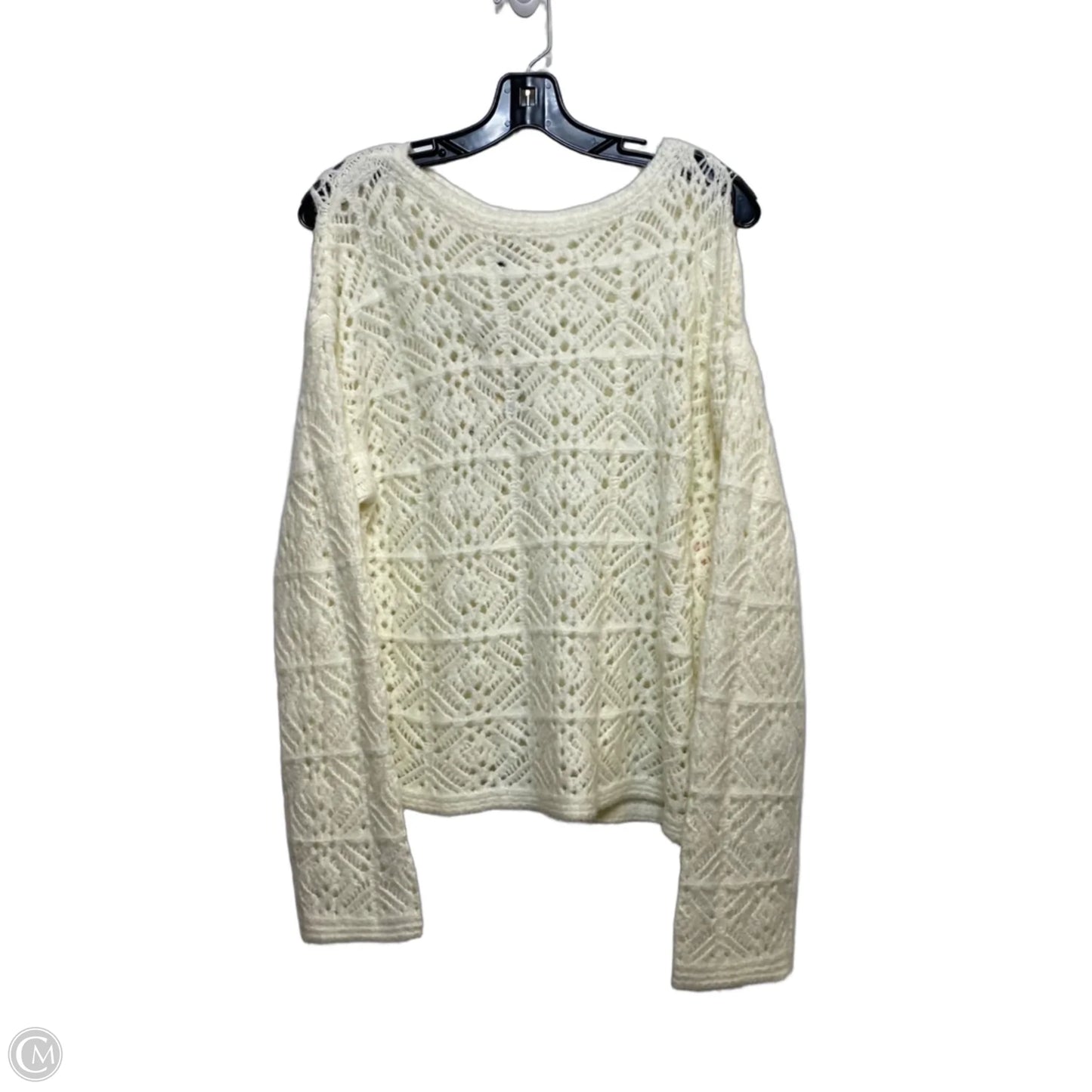 Sweater By Universal Thread In Cream, Size: M