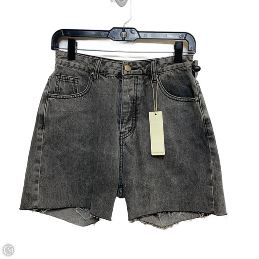 Shorts By Roolee In Black Denim, Size: S