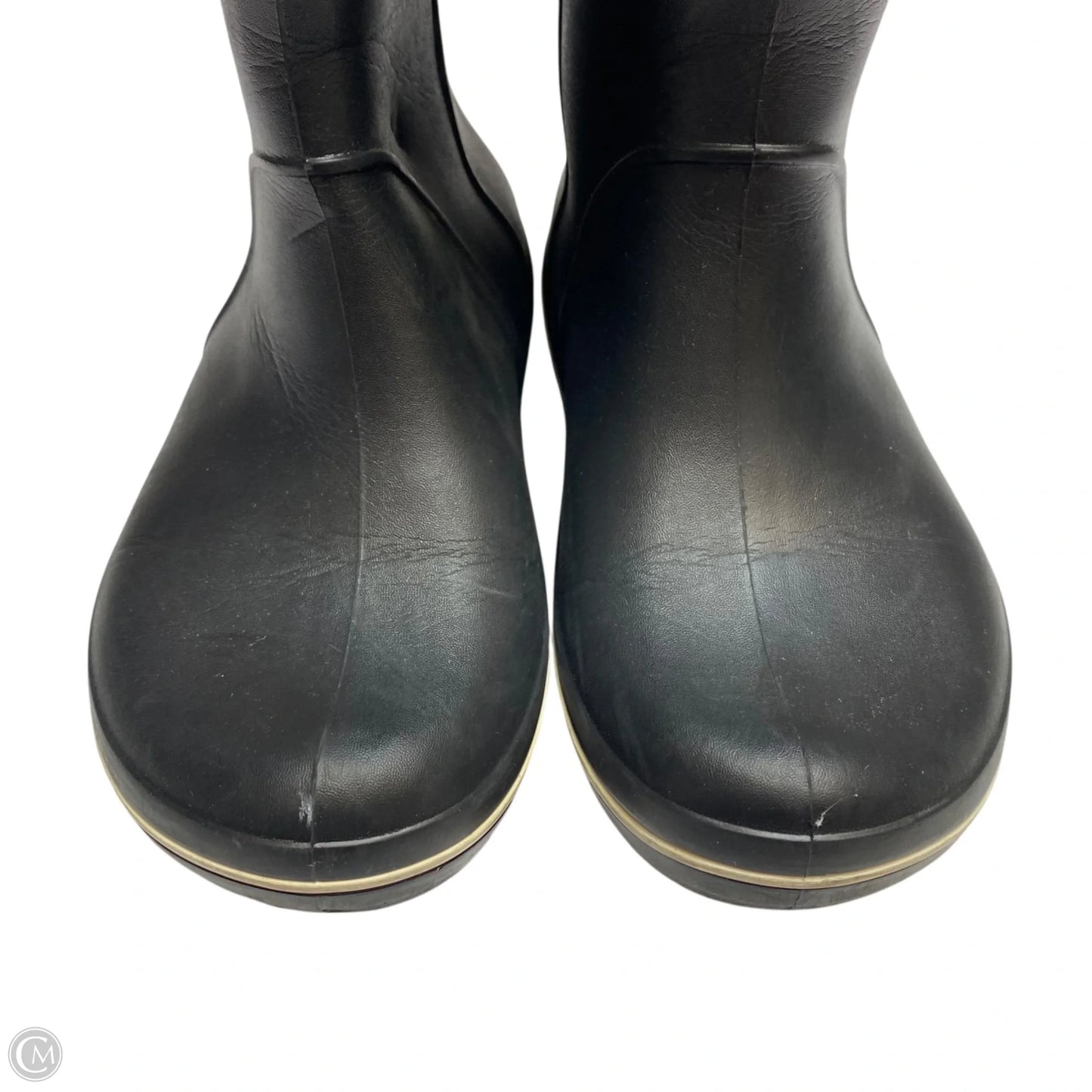 Boots Rain By Crocs In Black, Size: 6