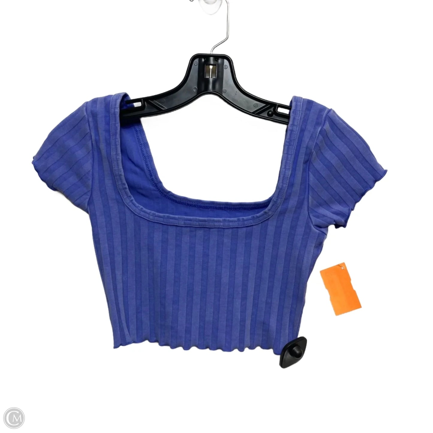 Top Short Sleeve By Offline By Aerie In Blue, Size: Xxs