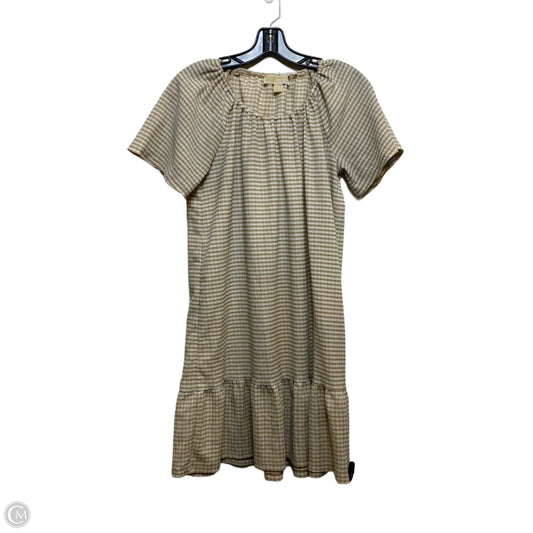 Dress Casual Short By Michael By Michael Kors In Tan & White, Size: Xs