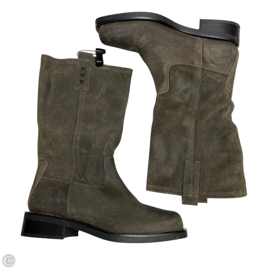 Boots Mid-calf Flats By Scotch & Soda In Grey, Size: 8.5