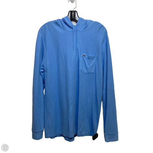 Top Long Sleeve Designer By Vineyard Vines In Blue, Size: M
