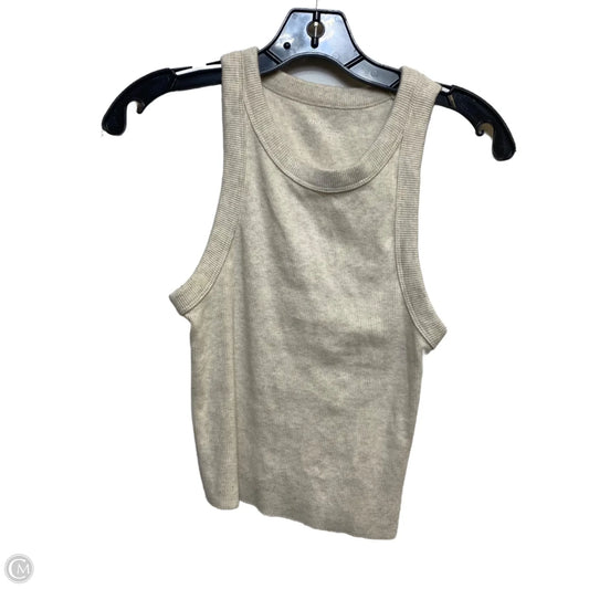 Top Sleeveless By Aerie In Cream, Size: M