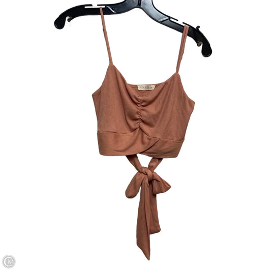 Top Sleeveless By Illa Illa In Pink, Size: M