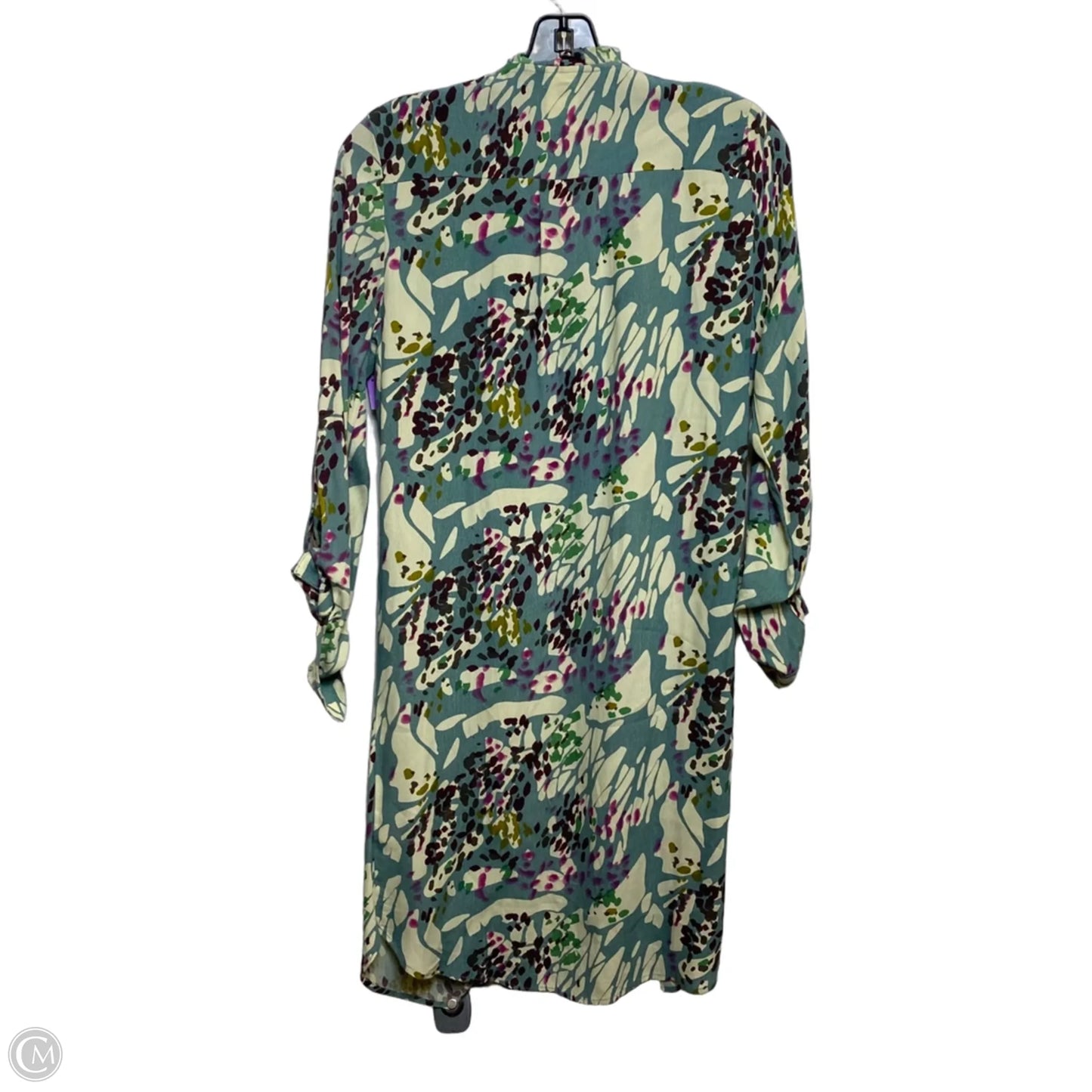 Dress Casual Short By Dolan Left Coast In Green & Purple, Size: Xs