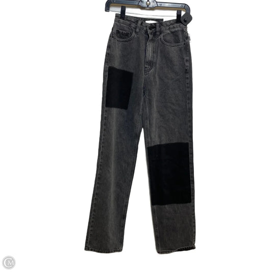 Jeans Straight By Pacsun In Black Denim, Size: 0