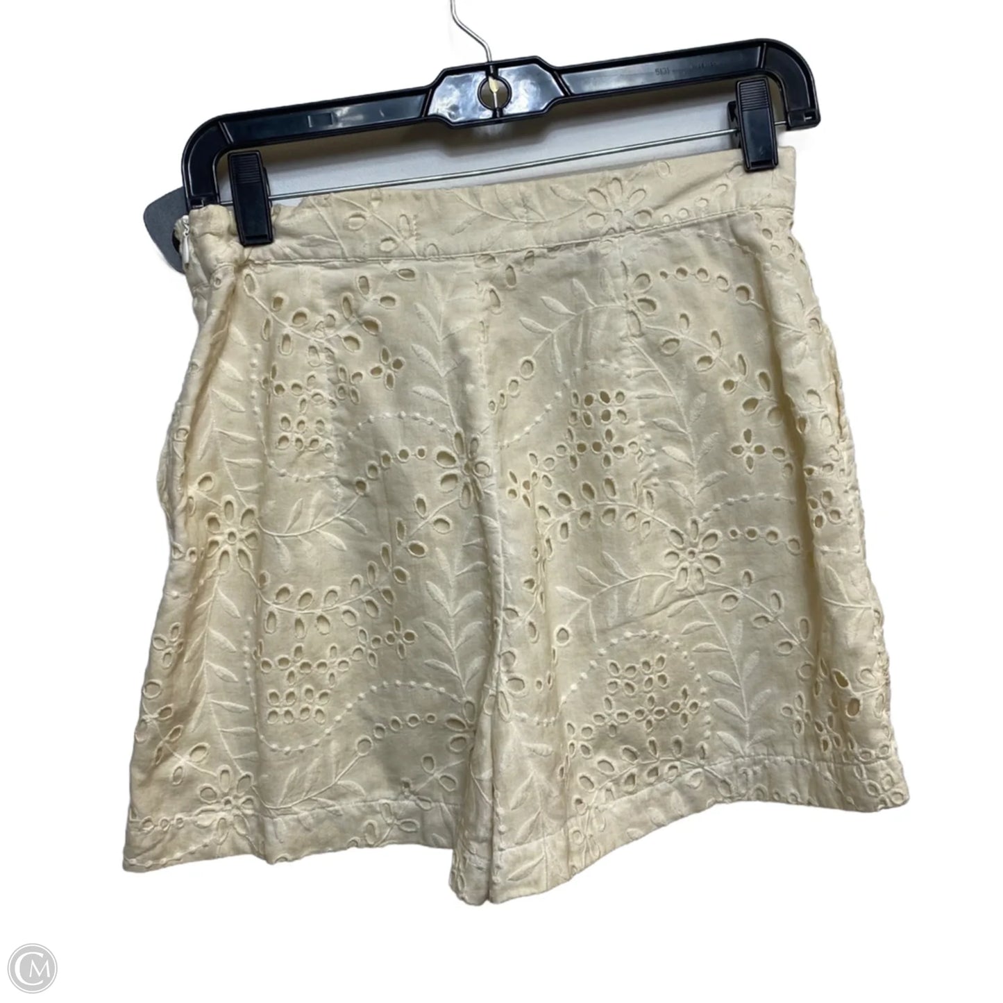 Shorts By Zara In Cream, Size: Xs