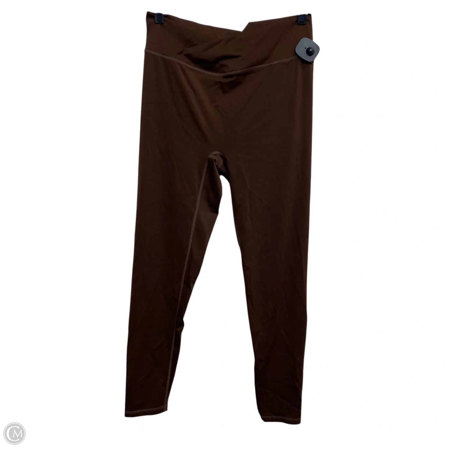 Athletic Leggings By Musera In Brown, Size: Xl