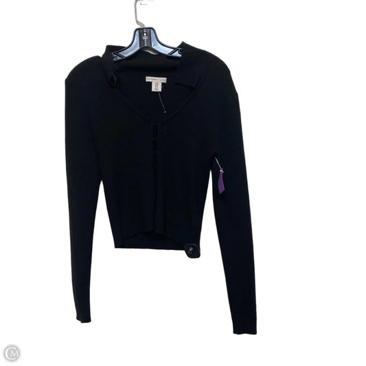 Top Long Sleeve By Sincerely Jules In Black, Size: M