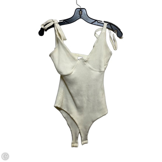 Bodysuit By Polly In Cream, Size: S