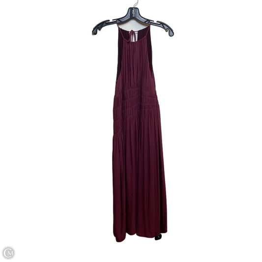 Dress Casual Midi By Moulinette Soeurs In Maroon, Size: S