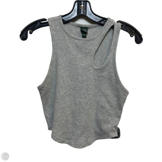 Top Sleeveless Basic By Wild Fable In Grey, Size: S