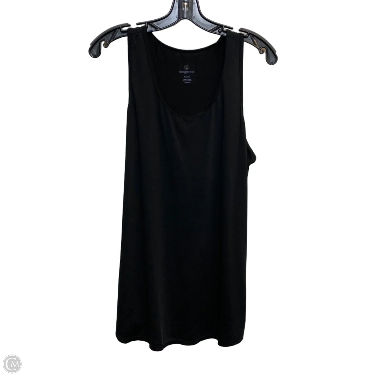 Top Sleeveless Basic By Tangerine In Black, Size: Xl