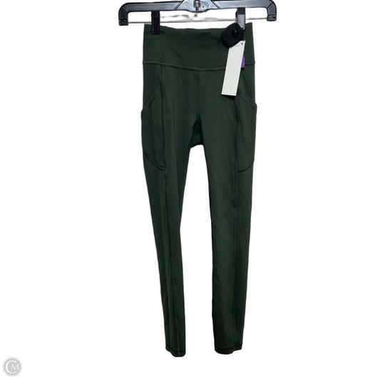 Athletic Leggings By Lululemon In Green, Size: Small