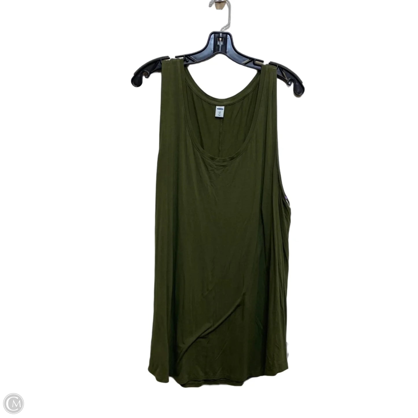 Top Sleeveless By Old Navy In Green, Size: Xxl