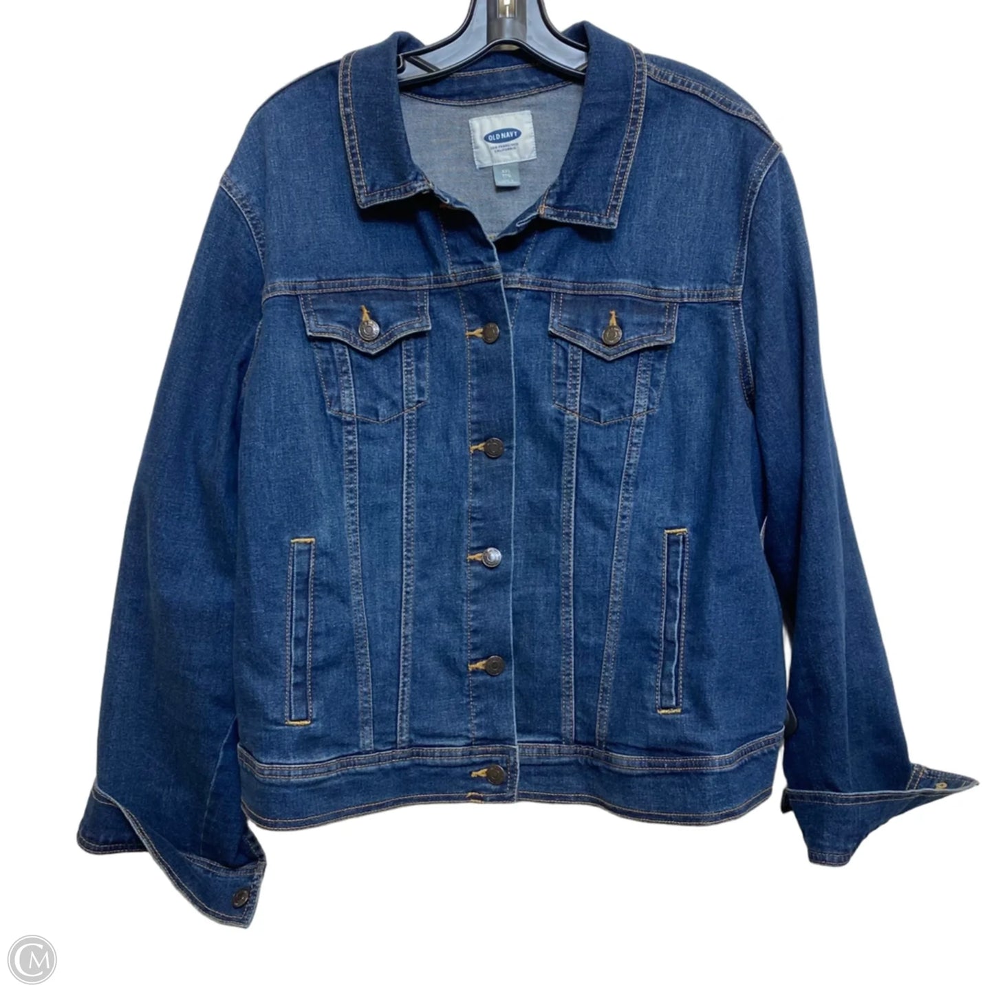 Jacket Denim By Old Navy In Blue Denim, Size: Xxl