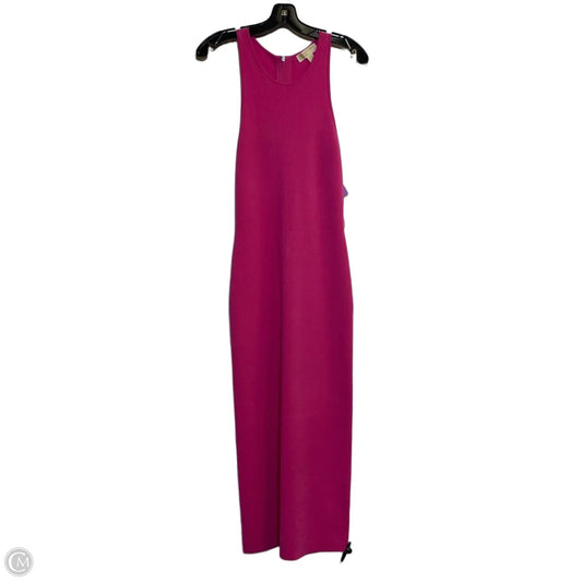Dress Casual Maxi By Michael By Michael Kors In Pink, Size: L
