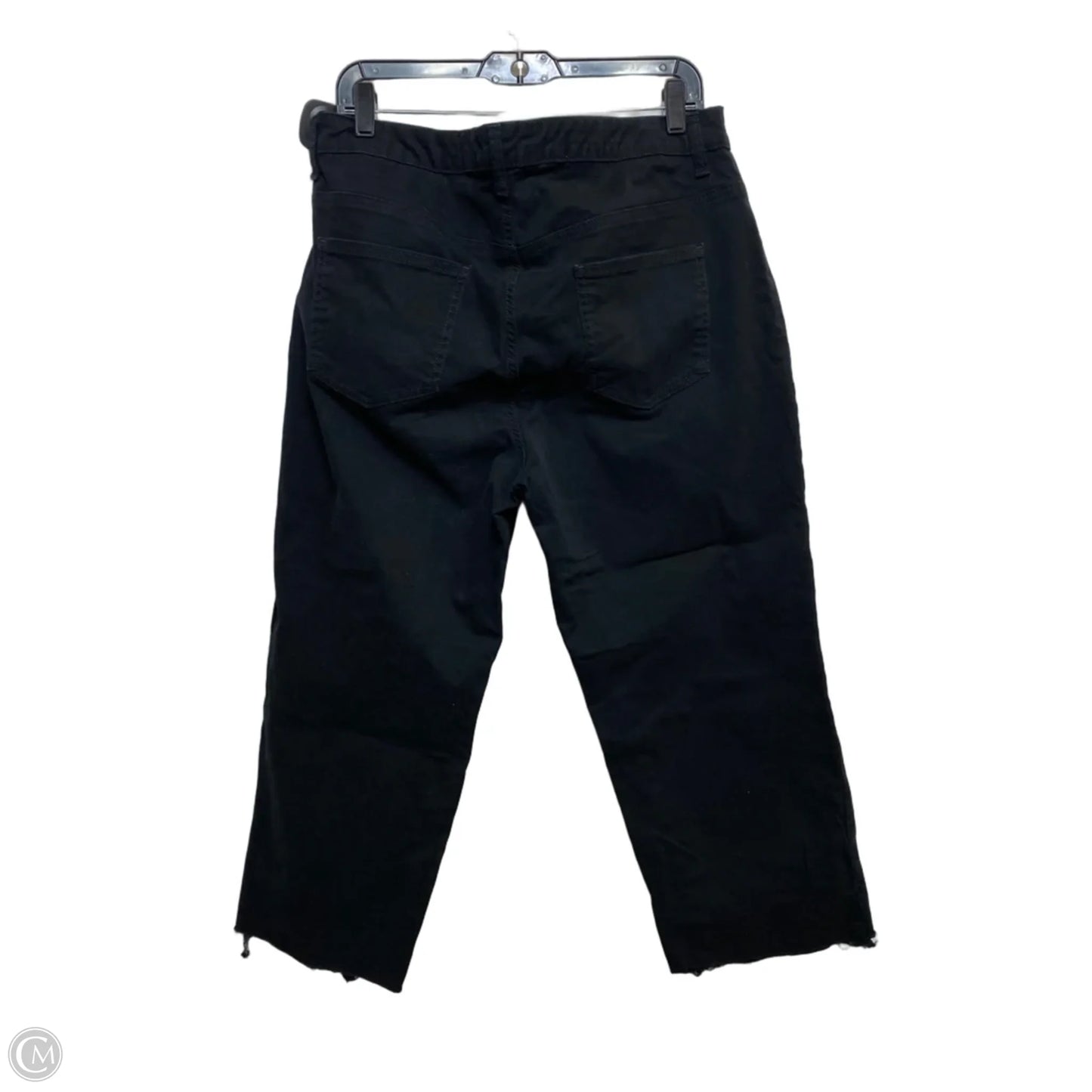 Pants Cropped By Style And Company In Black, Size: 16