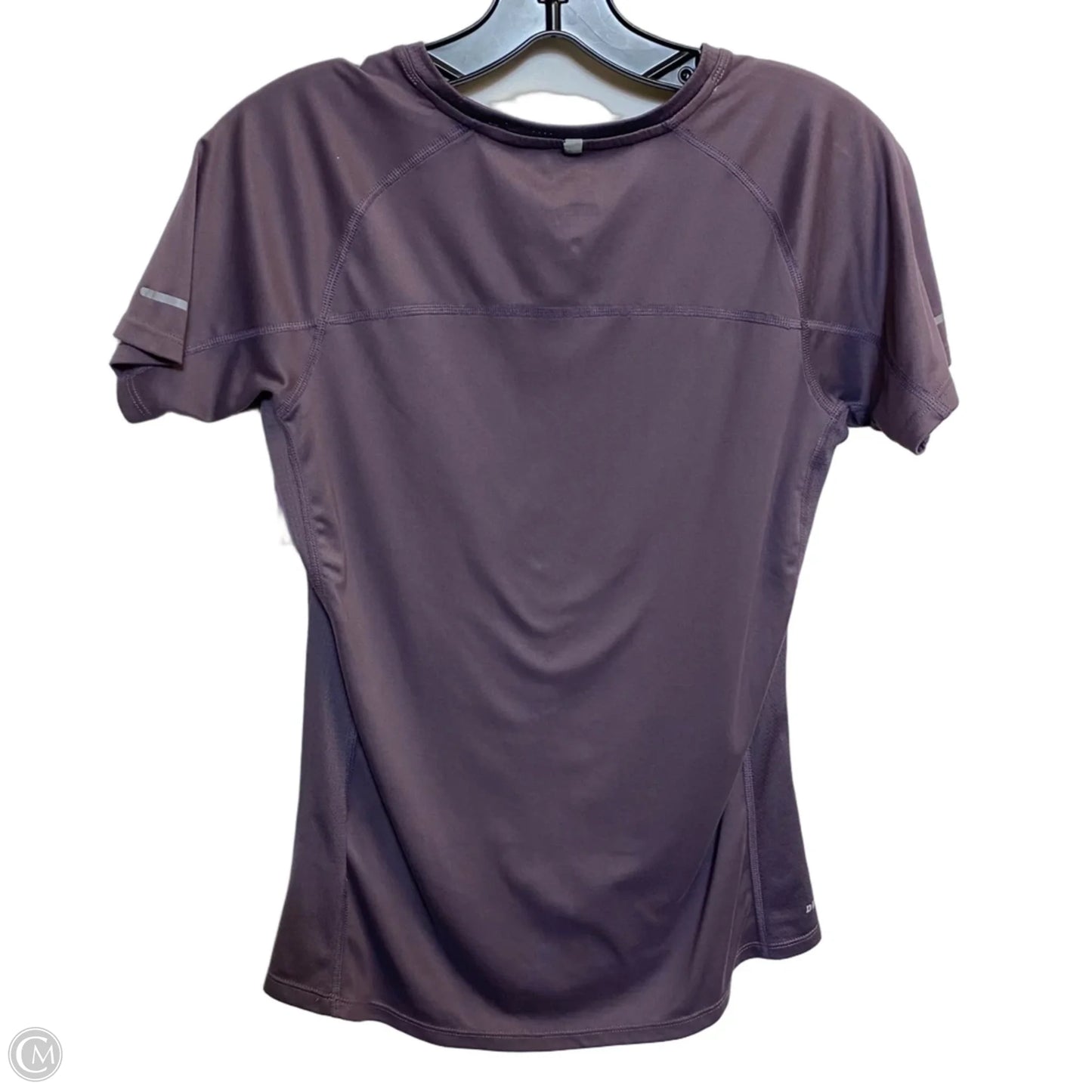 Athletic Top Short Sleeve By Nike Apparel In Purple, Size: M