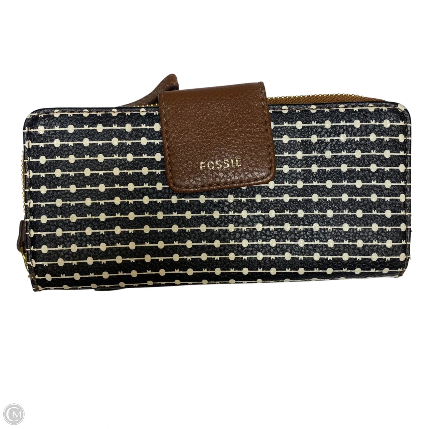 Wallet By Fossil, Size: Large