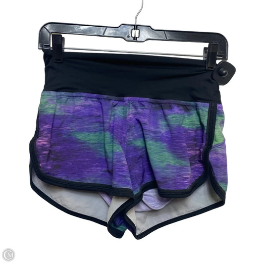 Athletic Shorts Designer By Lululemon In Purple, Size: S