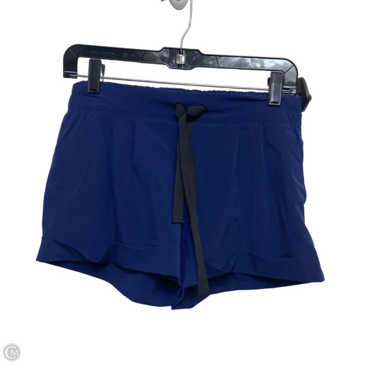 Athletic Shorts Designer By Lululemon In Blue, Size: S