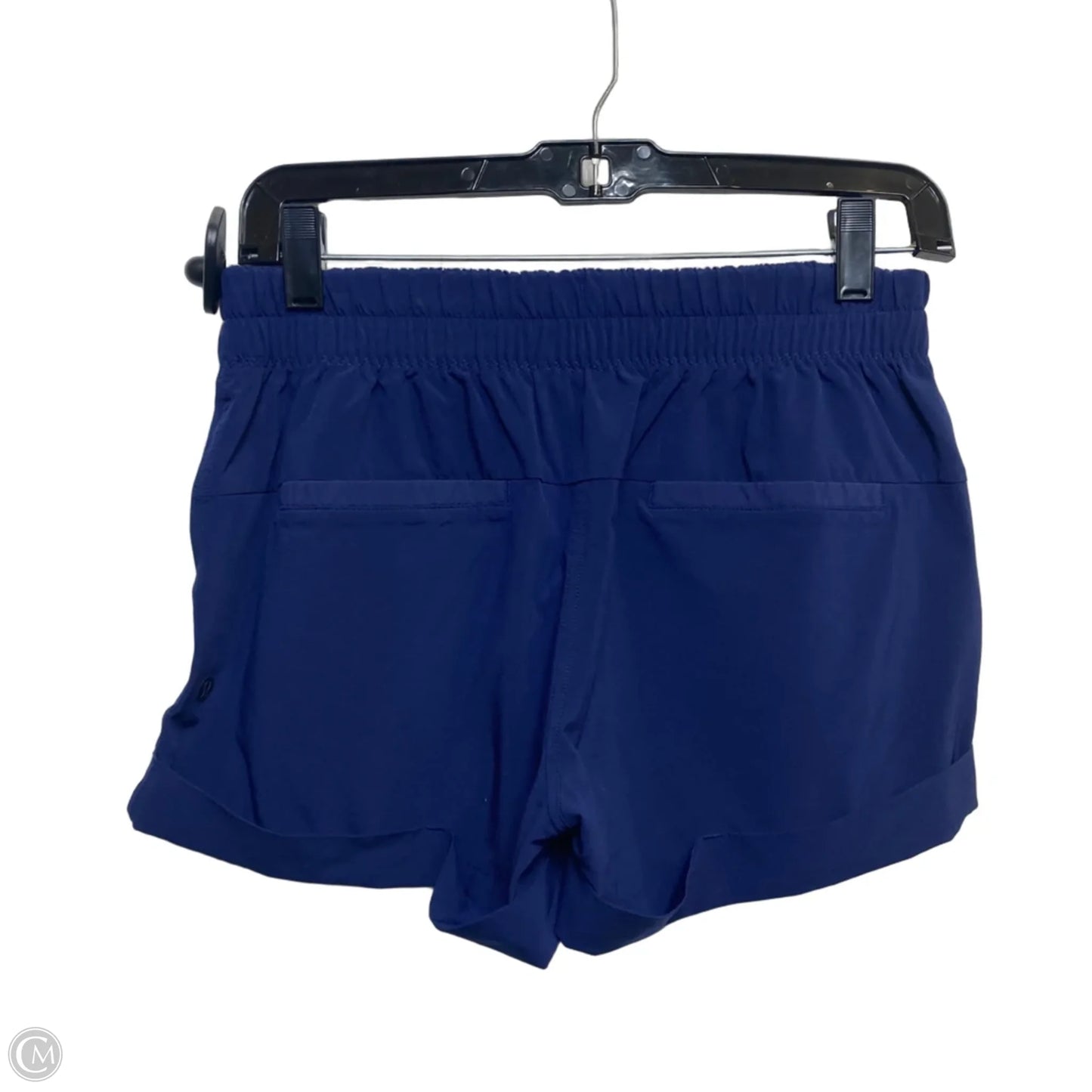 Athletic Shorts Designer By Lululemon In Blue, Size: S