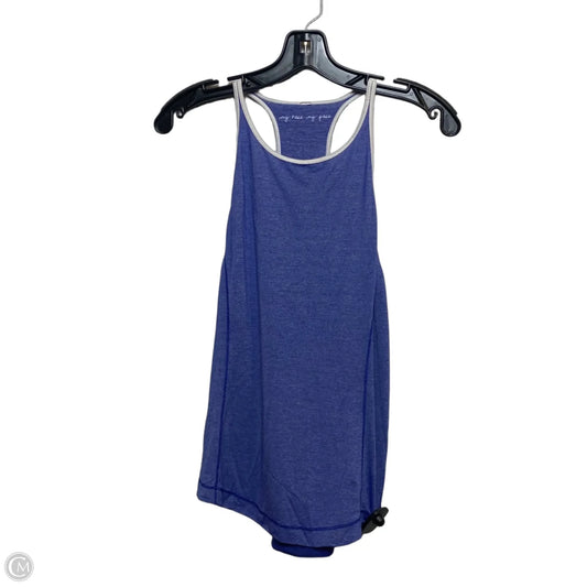 Athletic Tank Top Designer By Lululemon In Blue, Size: S
