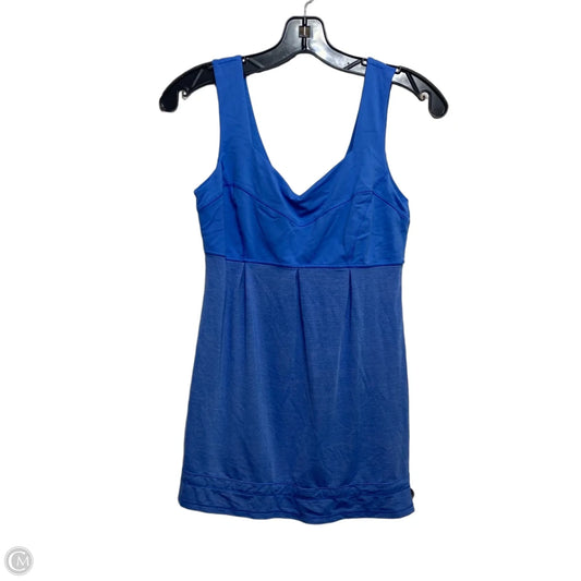 Athletic Tank Top Designer By Lululemon In Blue, Size: S