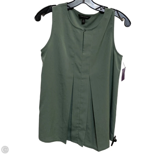 Top Sleeveless By Banana Republic In Green, Size: Xs