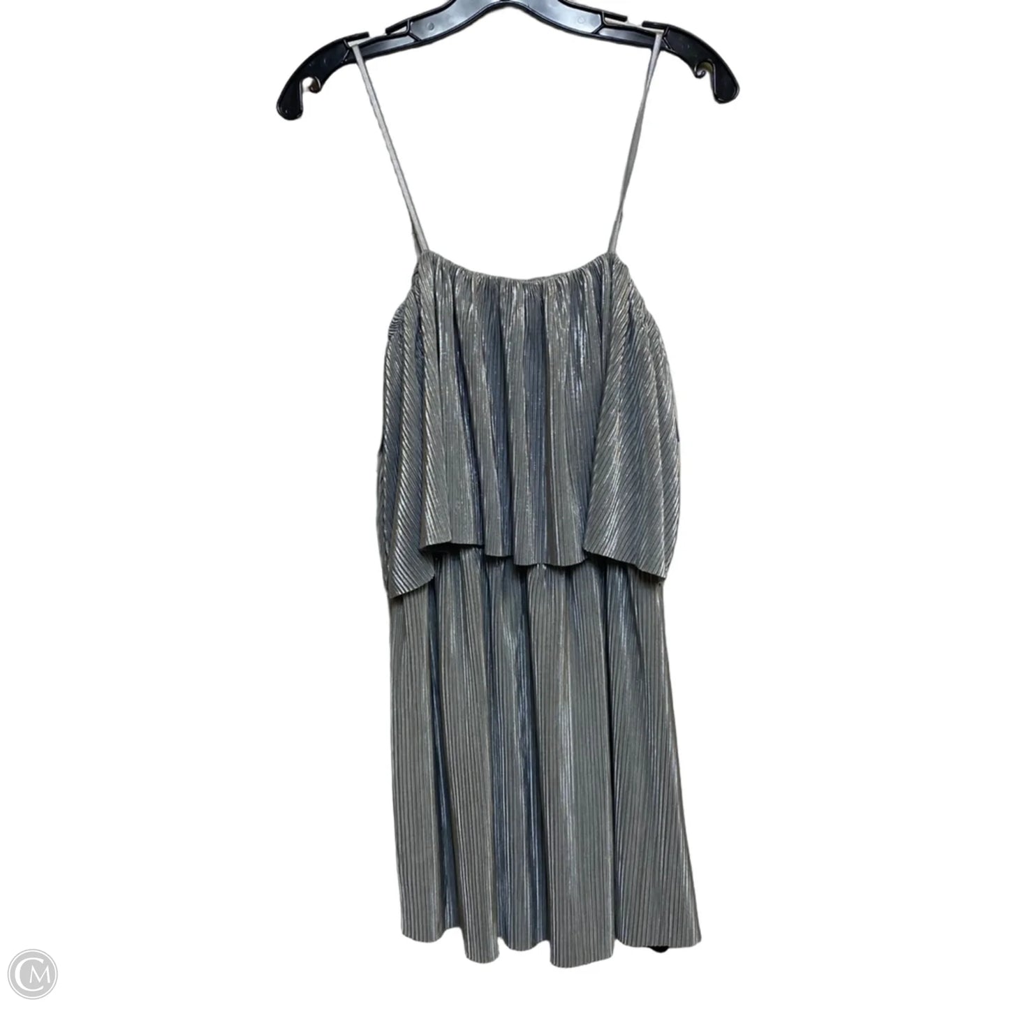 Dress Casual Short By Timing In Silver, Size: M