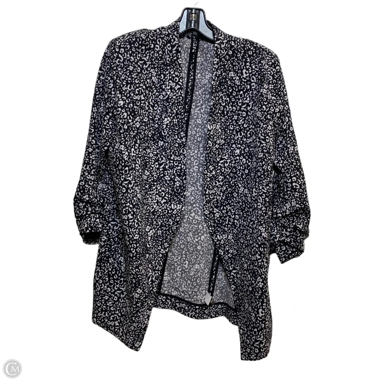 Blazer By Limited In Black & White, Size: L