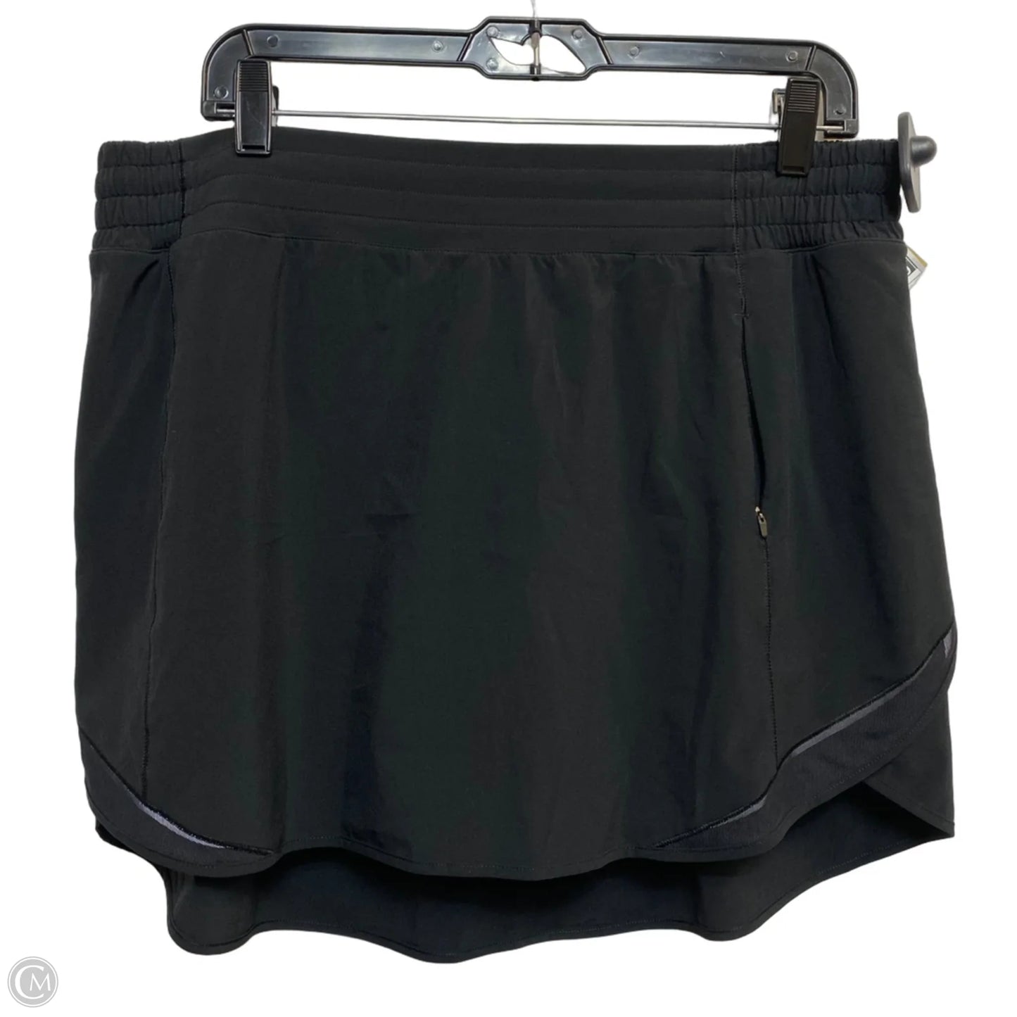 Athletic Skort By Lululemon In Black, Size: L