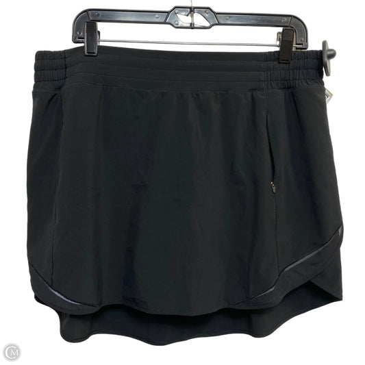 Athletic Skort By Lululemon In Black, Size: L