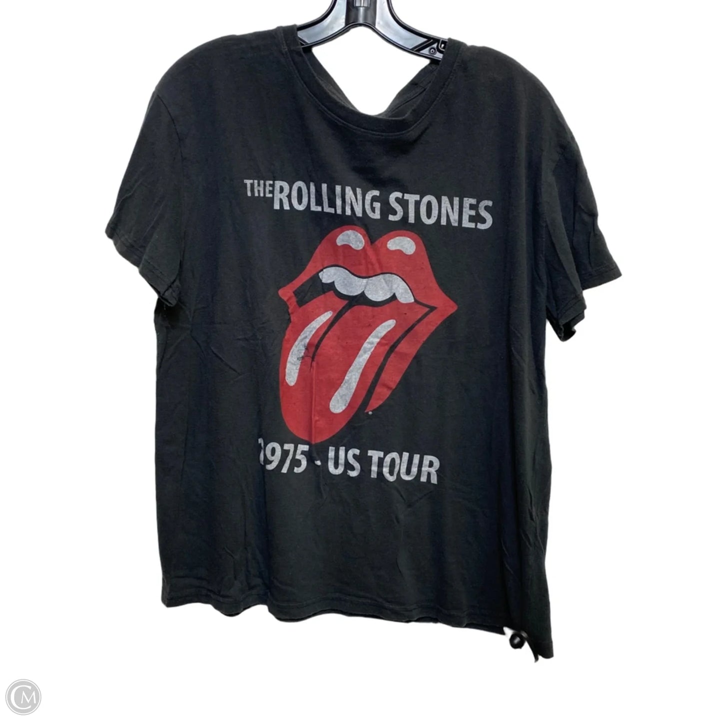 Top Short Sleeve Basic By Rolling Stones In Grey, Size: Xl