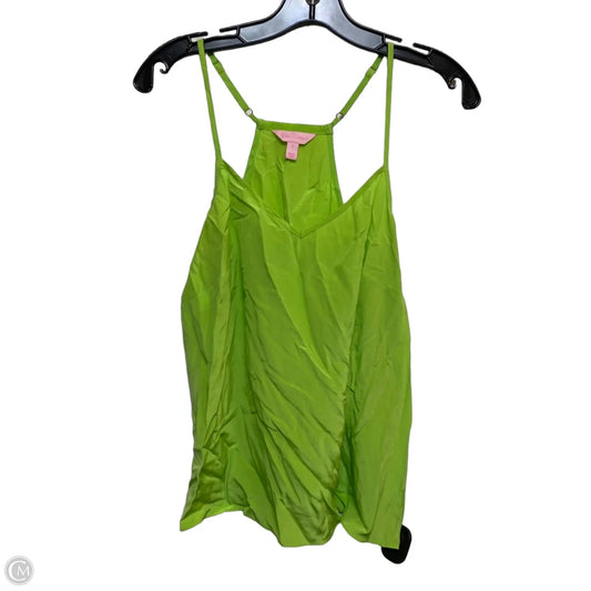 Top Sleeveless Designer By Lilly Pulitzer In Green, Size: S