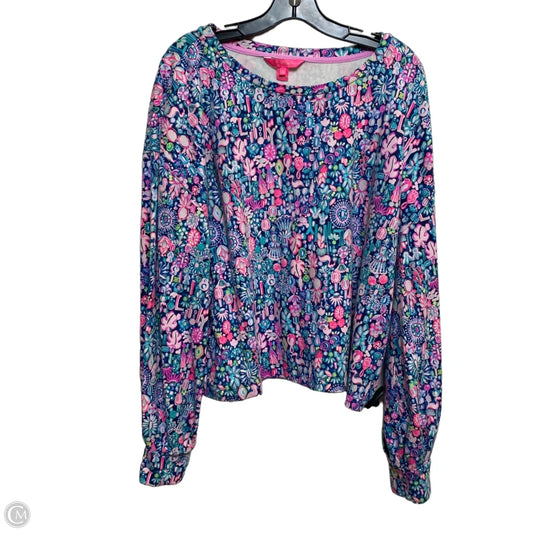 Sweatshirt Designer By Lilly Pulitzer In Multi-colored, Size: Xxl