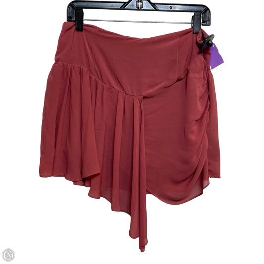 Skirt Maxi By Free People In Maroon, Size: M