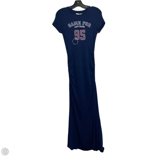 Dress Casual Maxi By Daily Practice By Anthropologie In Blue, Size: S