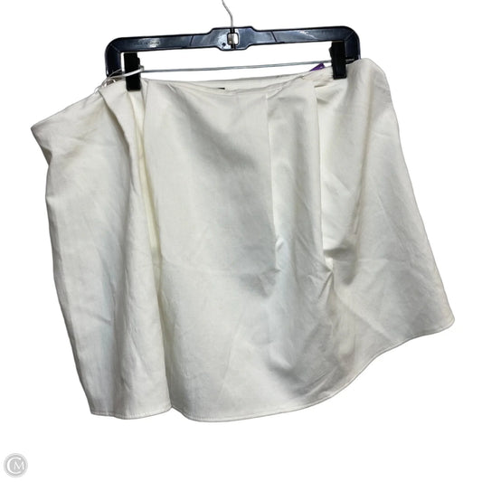 Top Sleeveless By Zara In White, Size: Xxl