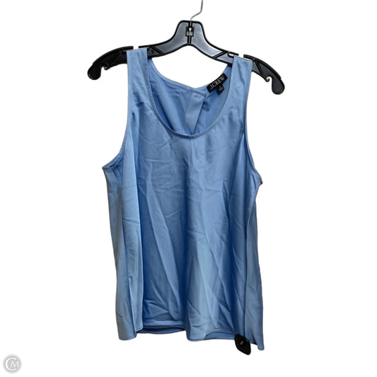 Top Sleeveless By J. Crew In Blue, Size: M